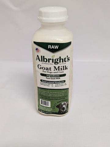 New Product - Raw Goat Milk