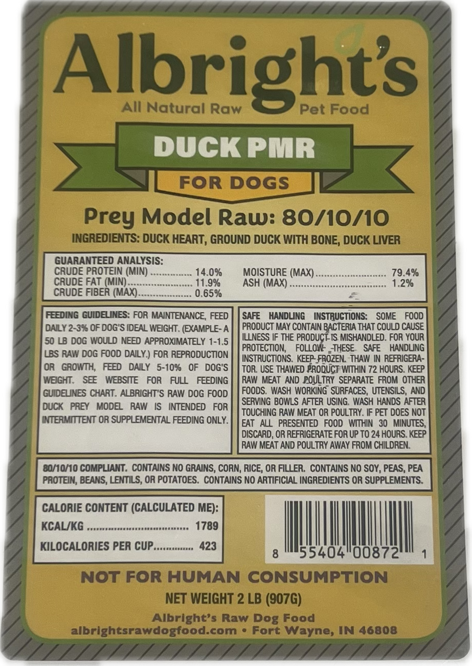PMR Duck - 2 lb.